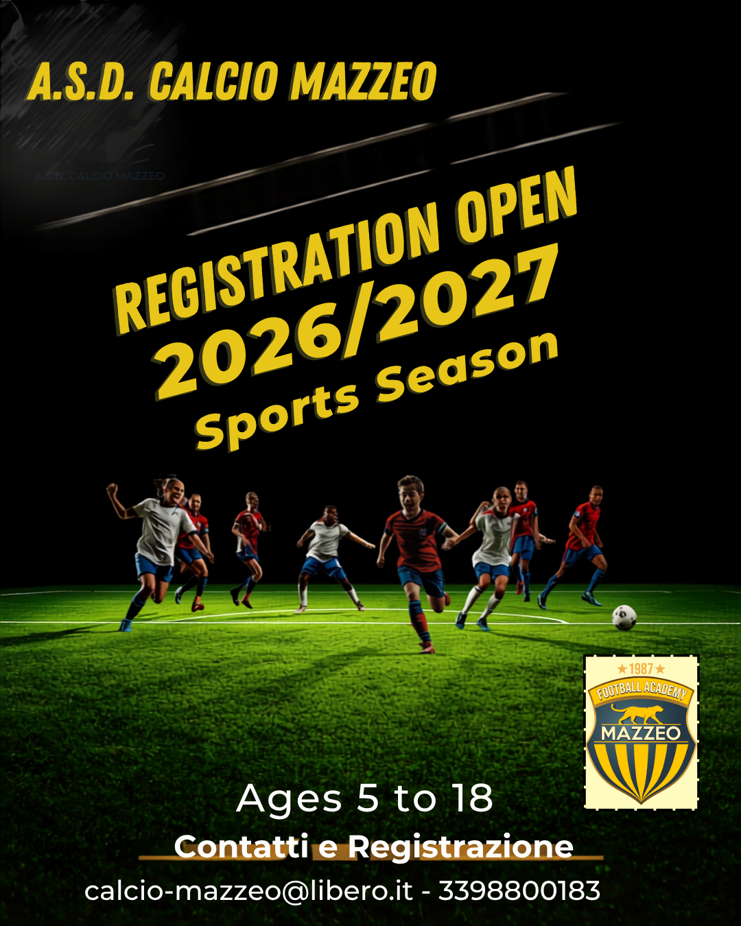 Stagione Calcistica 2026/2027